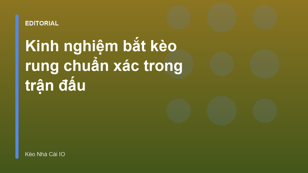 Người chơi đang phân tích kèo rung trên thiết bị di động